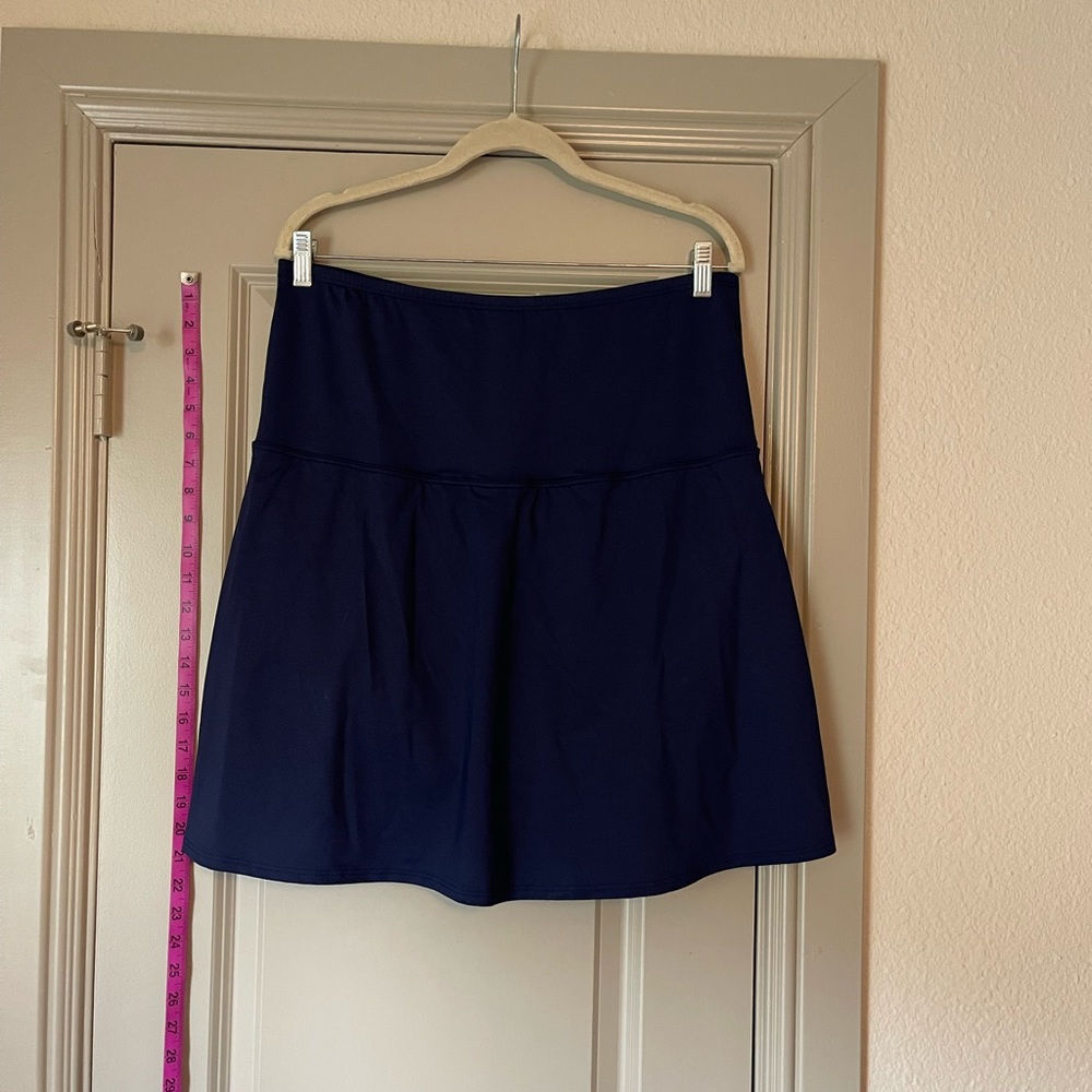 Lands' End Women's Navy Swim Skirt